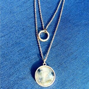 Layered Semi Precious Stone Necklace